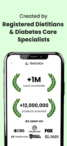 Скриншот 5 — GoCoCo: Diabetes Food Scanner