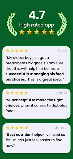 Скриншот 6 — GoCoCo: Diabetes Food Scanner
