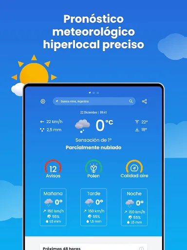 Скриншот 6 — Clima: Pronóstico diario