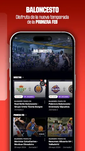 Скриншот 3 — LALIGA+ Live Sports