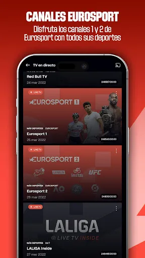Скриншот 5 — LALIGA+ Live Sports