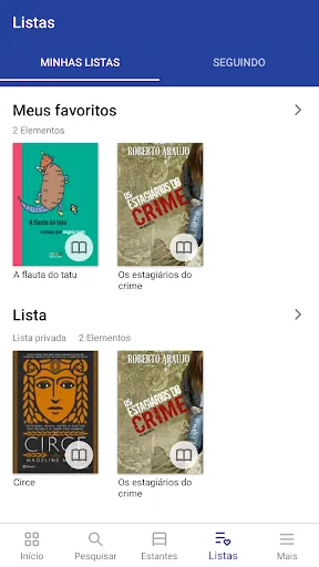Скриншот 6 — BibliON: seu app de leitura