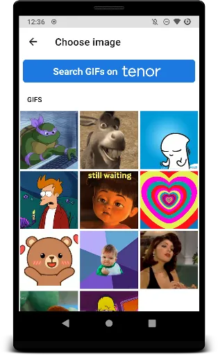 Скриншот 4 — GIF2Sticker Animated Stickers