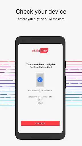 Скриншот 2 — eSIM.me: UPGRADE to eSIM