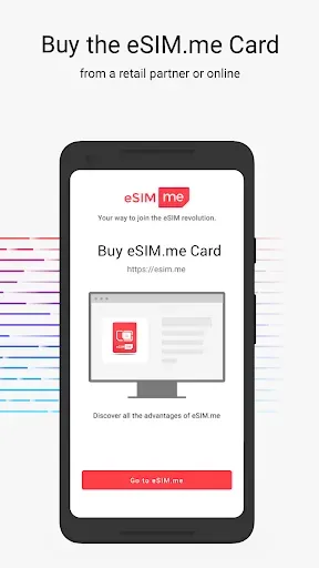Скриншот 3 — eSIM.me: UPGRADE to eSIM