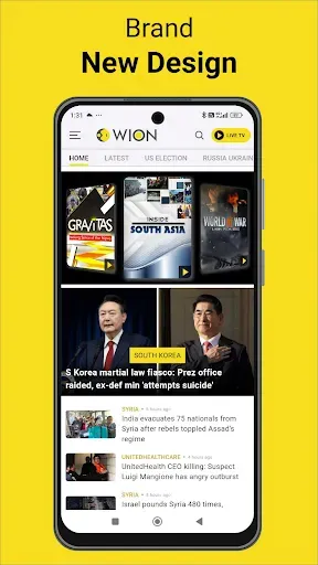 Скриншот 1 — WION: Breaking US & WORLD NEWS