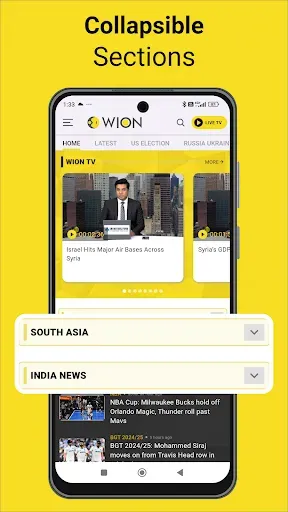Скриншот 6 — WION: Breaking US & WORLD NEWS