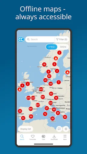 Скриншот 4 — CampingCard ACSI | Camping App