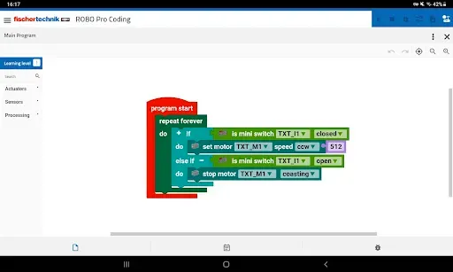Скриншот 6 — ROBO Pro Coding