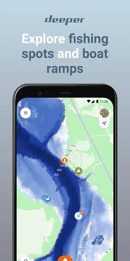 Скриншот 2 — Fish Deeper - Fishing App