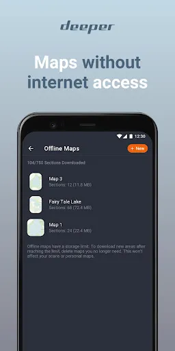 Скриншот 7 — Fish Deeper - Fishing App