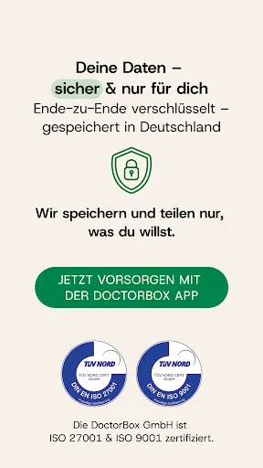 Скриншот 6 — DoctorBox – Vorsorge App