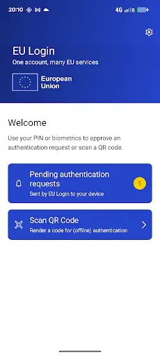 Скриншот 4 — EU Login