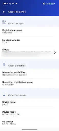 Скриншот 7 — EU Login