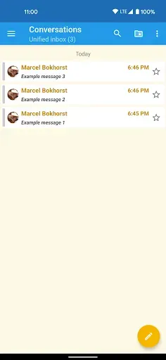 Скриншот 6 — FairEmail, privacy aware email