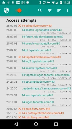 Скриншот 3 — NetGuard - no-root firewall