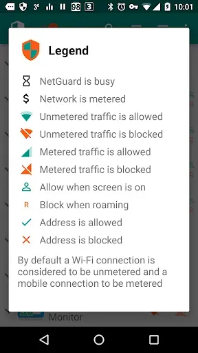 Скриншот 4 — NetGuard - no-root firewall