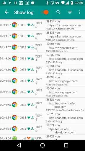 Скриншот 7 — NetGuard - no-root firewall