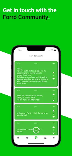 Скриншот 2 — Forró Events