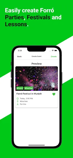 Скриншот 3 — Forró Events