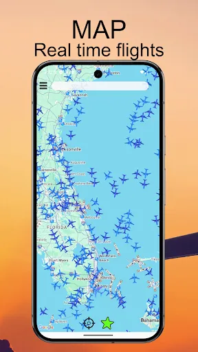 Скриншот 1 — Air Traffic - flight tracker