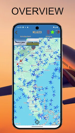 Скриншот 2 — Air Traffic - flight tracker