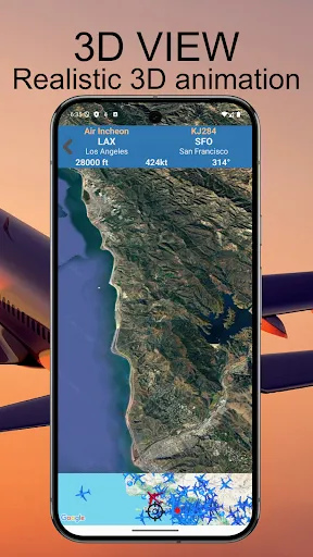 Скриншот 3 — Air Traffic - flight tracker