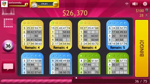 Скриншот 2 — Bingo 75 & 90 by GameDesire