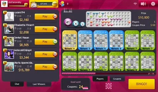 Скриншот 7 — Bingo 75 & 90 by GameDesire