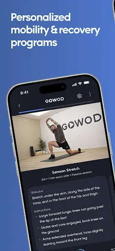 Скриншот 2 — GOWOD – Mobility & Stretching