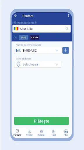 Скриншот 5 — TPARK - Parcare, RCA, Viniete