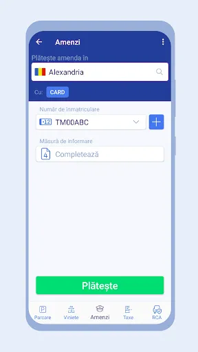 Скриншот 7 — TPARK - Parcare, RCA, Viniete