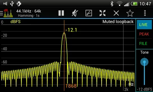 Скриншот 3 — Sound Spectrum Pro