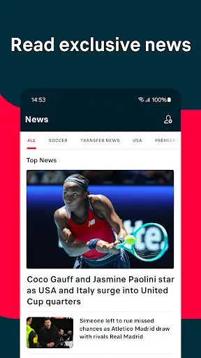Скриншот 2 — Flashscore: Scores & News