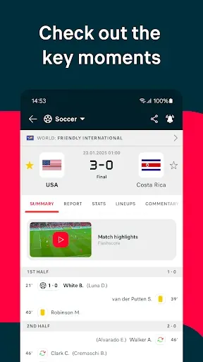 Скриншот 3 — Flashscore: Scores & News