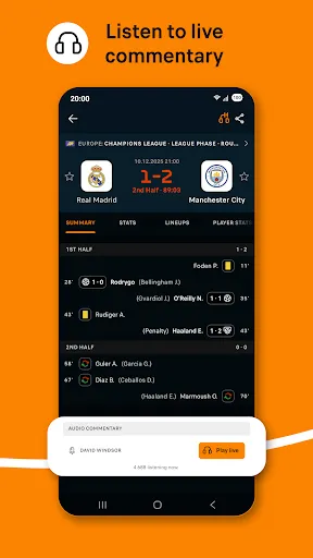 Скриншот 3 — Soccerway Football Live Scores