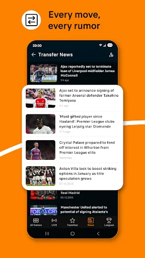 Скриншот 8 — Soccerway Football Live Scores