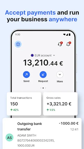 Скриншот 1 — myPOS – Accept card payments