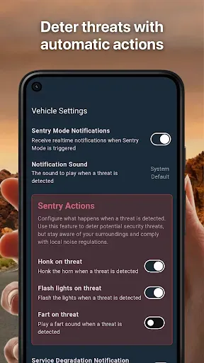 Скриншот 3 — Sentry Pro for Tesla