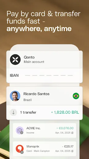Скриншот 2 — Qonto - Business Finance App