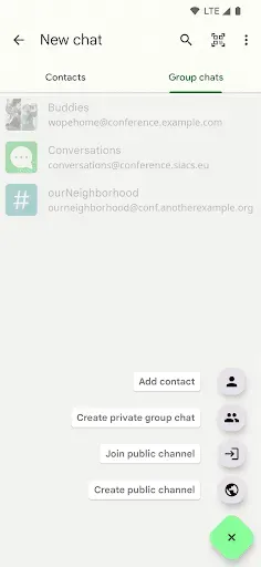 Скриншот 8 — Conversations (Jabber / XMPP)