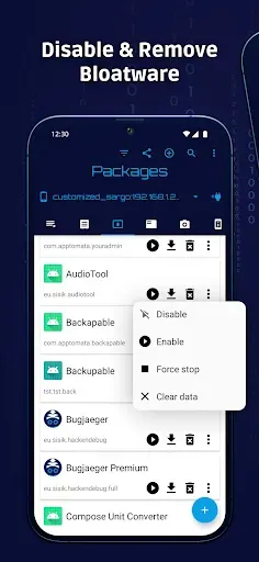 Скриншот 4 — Bugjaeger Mobile ADB - USB OTG
