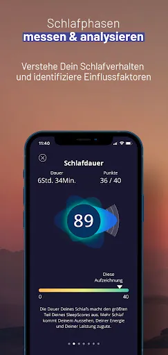 Скриншот 6 — Dein Schlaf by SleepScore