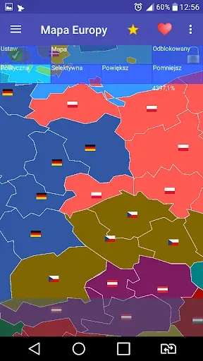Скриншот 4 — Карта Европы
