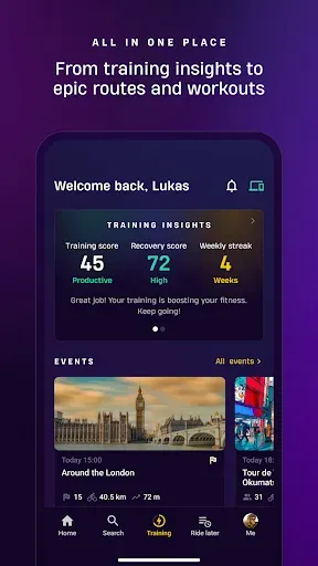 Скриншот 4 — ROUVY Companion App