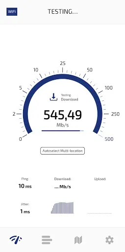 Скриншот 2 — Speed Test Light 5G/4G/WiFi