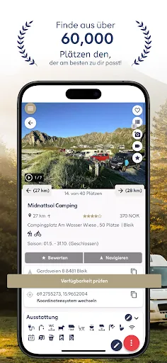 Скриншот 2 — Camping App Womo Wowa Van Zelt