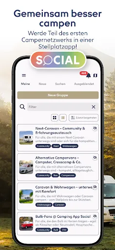Скриншот 4 — Camping App Womo Wowa Van Zelt
