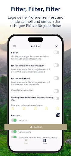 Скриншот 5 — Camping App Womo Wowa Van Zelt