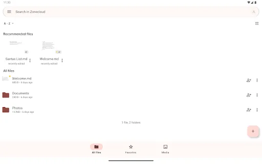 Скриншот 8 — ZoneCloud – Cloud storage